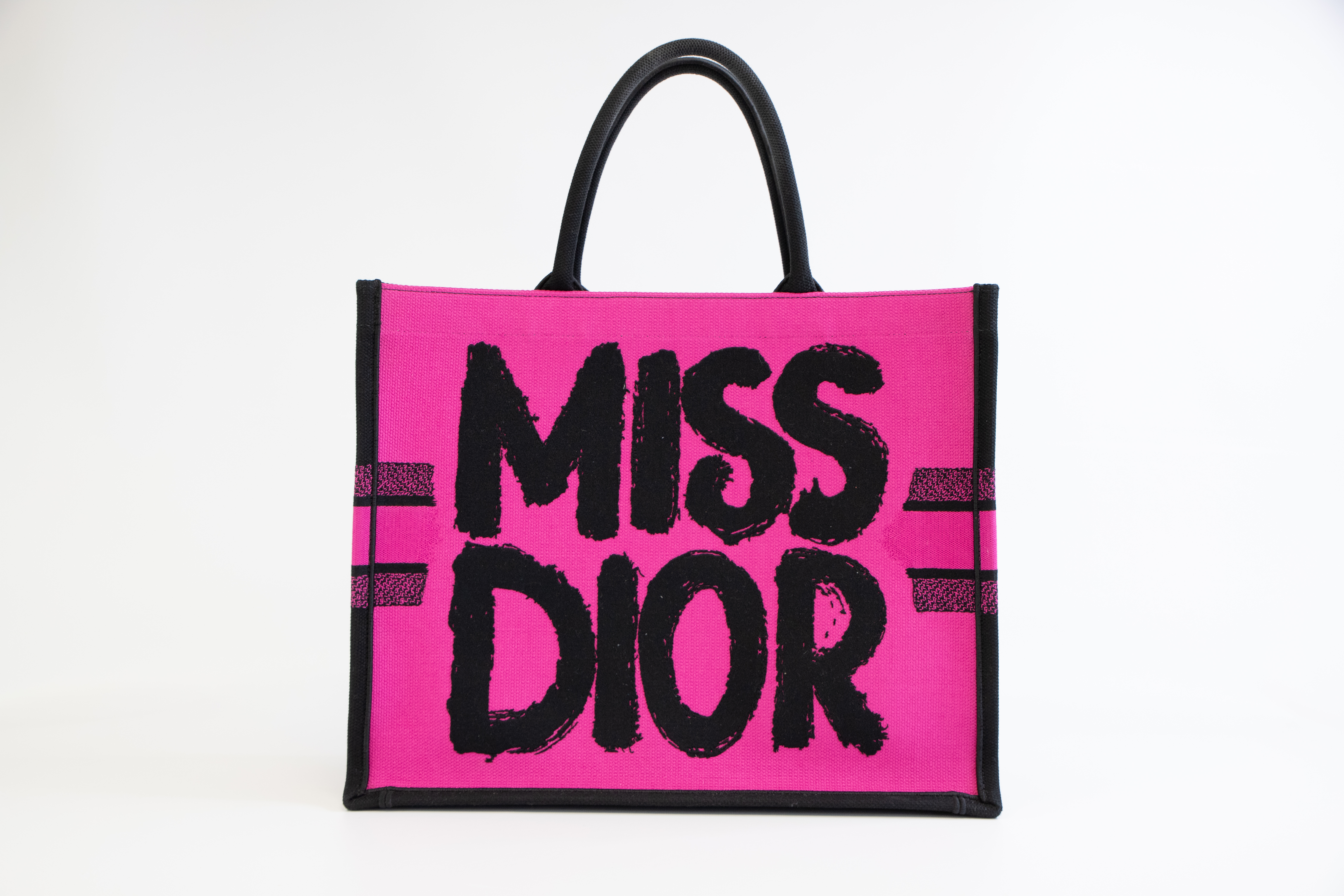Dior Book Tote Large Two-tone Fuchsia / Purple