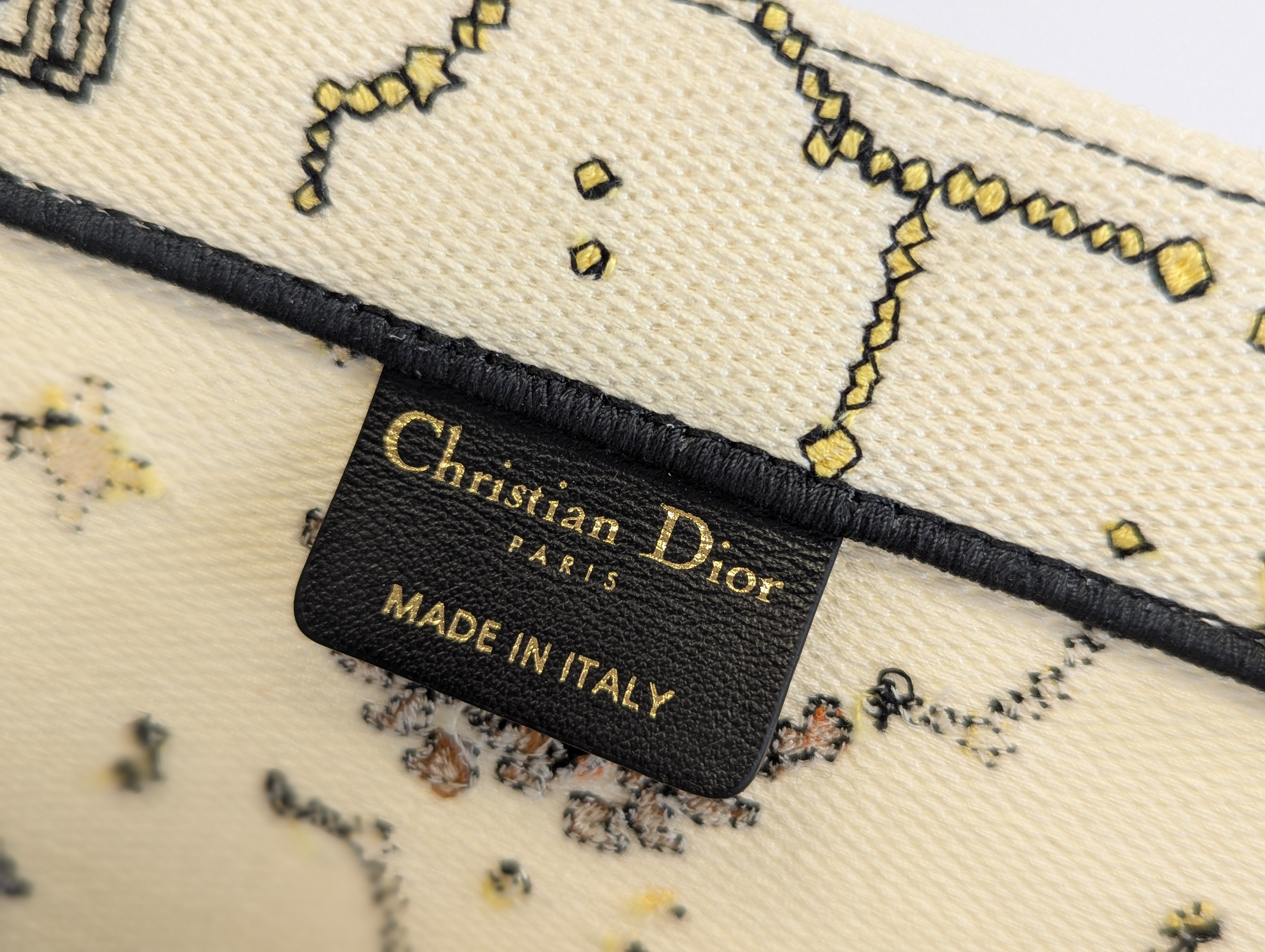Christian Dior Book Tote Large Zodiac