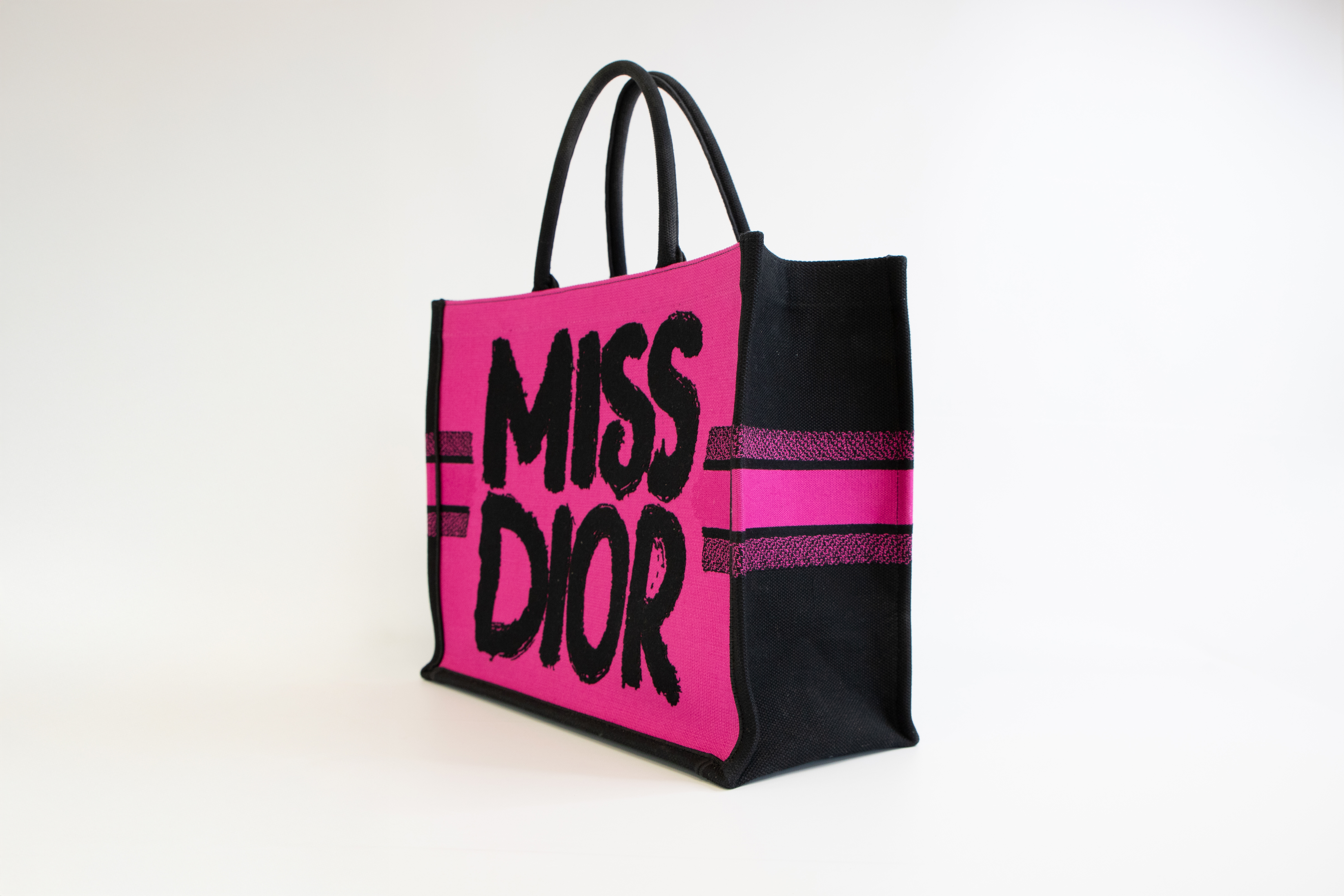 Dior Book Tote Large Two-tone Fuchsia / Purple