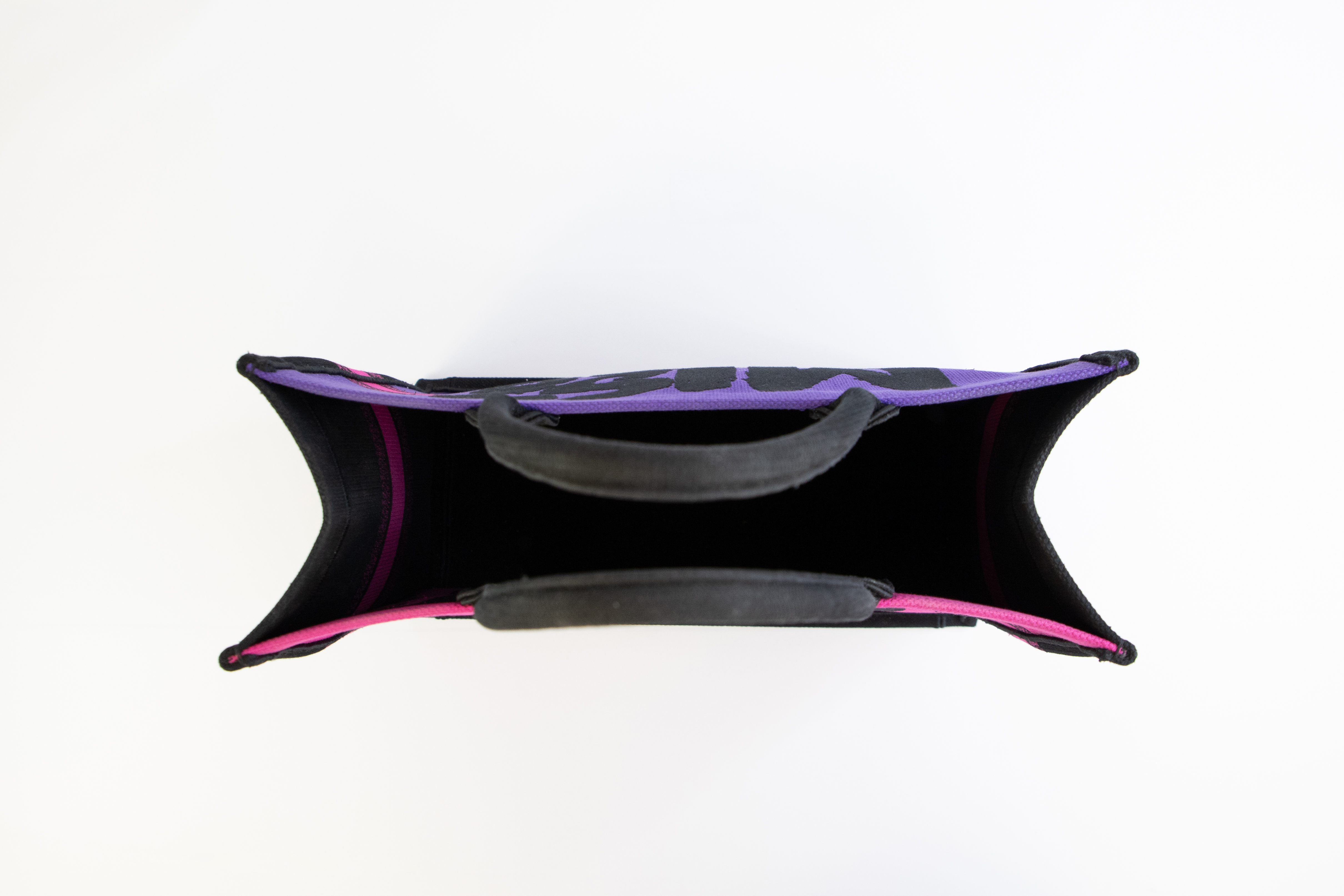 Dior Book Tote Large Two-tone Fuchsia / Purple