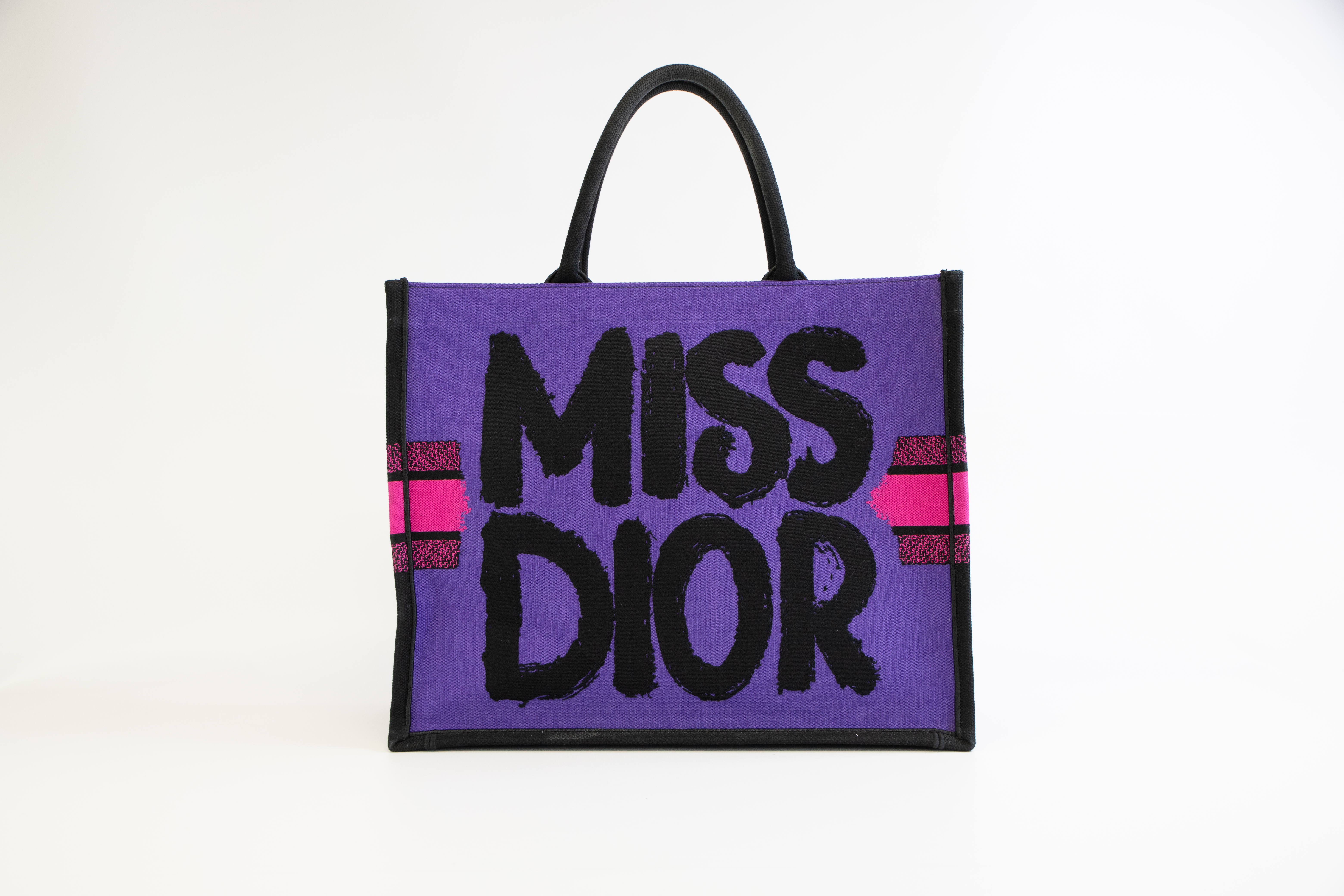 Dior Book Tote Large Two-tone Fuchsia / Purple